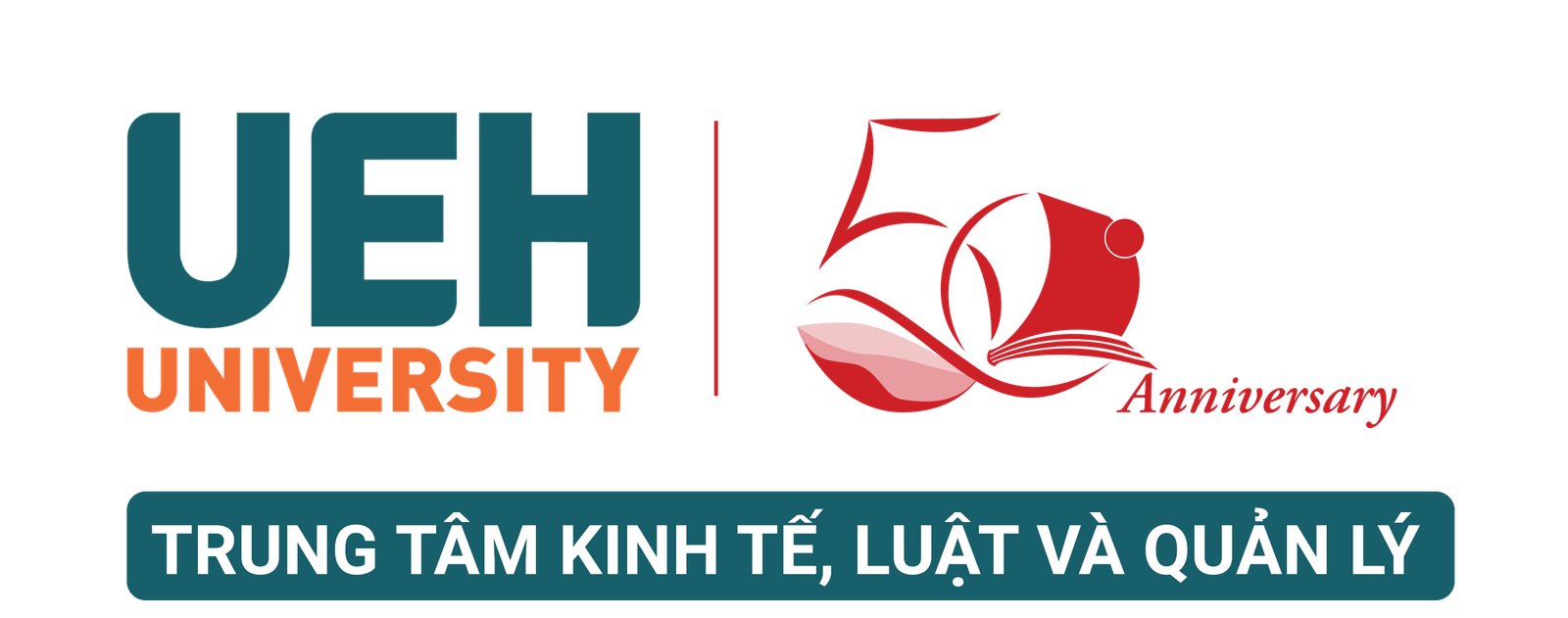 UEH 50th - Trung tâm Kinh tế, Luật và Quản lý