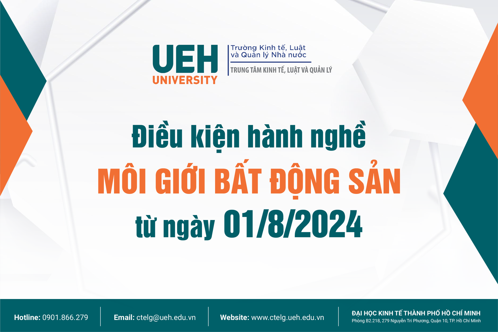 Điều kiện hành nghề môi giới bất động sản từ ngày 01/8/2024