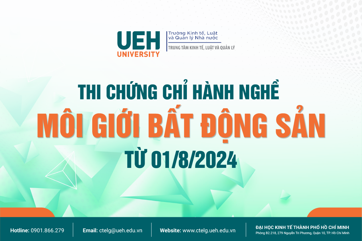 Thi chứng chỉ hành nghề môi giới Bất động sản từ 01/8/2024
