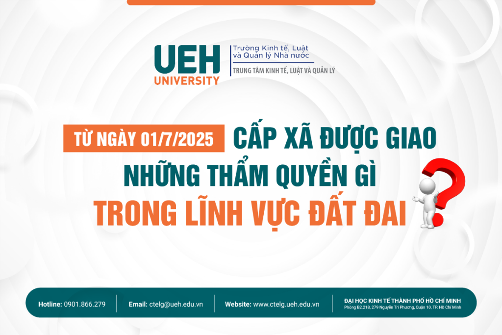 Từ ngày 01/7/2025, cấp xã được giao những thẩm quyền gì trong lĩnh vực đất đai