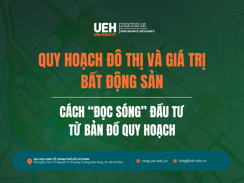 Quy hoạch đô thị và giá trị bất động sản: Cách “đọc sóng” đầu tư từ bản đồ quy hoạch