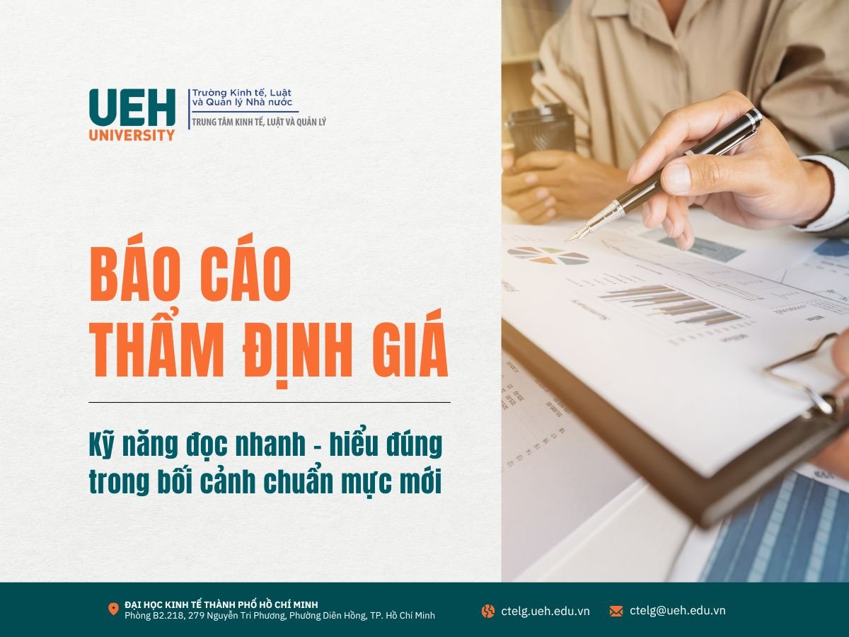 [ Báo cáo thẩm định giá ]  Kỹ năng đọc nhanh – hiểu đúng trong bối cảnh chuẩn mực mới