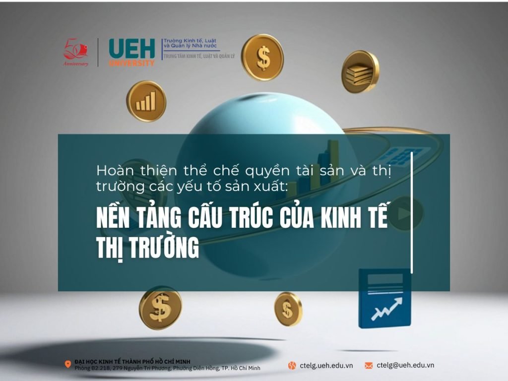 Hoàn thiện thể chế quyền tài sản và thị trường các yếu tố sản xuất: nền tảng cấu trúc của kinh tế thị trường
