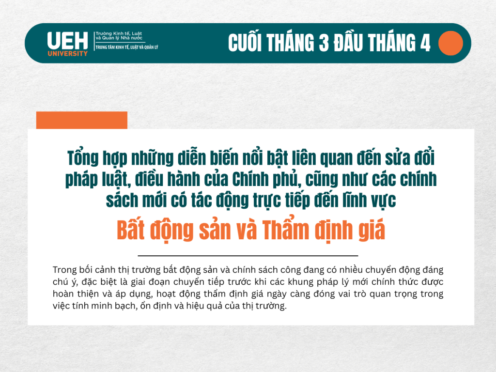 Điểm tin cuối tháng 3 đầu tháng 4